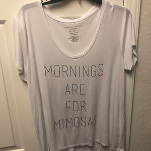 Mornings are for Mimosas T Shirt